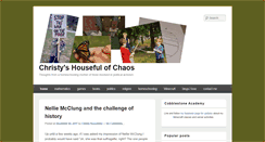 Desktop Screenshot of housefulofchaos.com